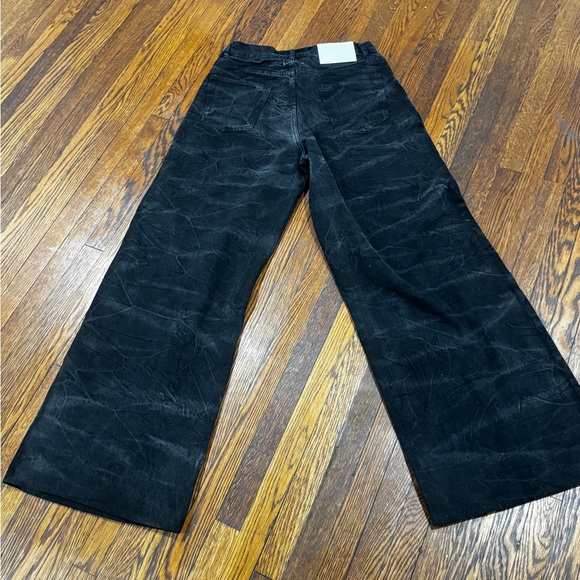 MM6 MARGIELA FLARED BLACK PANTS